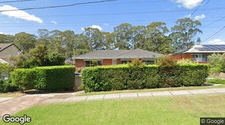 Google street view for 6 Aberdeen Road, Winston Hills 2153, NSW
