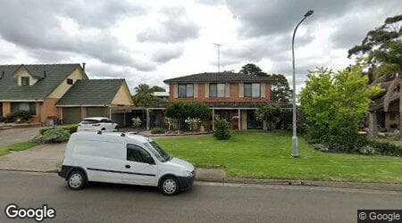 Google street view for 19 Acacia Avenue, Ruse 2560, NSW