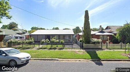 Google street view for 19 Albert Street, Wagga Wagga 2650, NSW