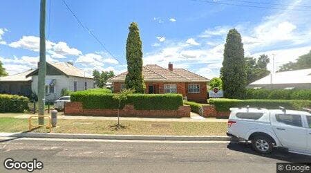 Google street view for 15 Abbott Street, Gunnedah 2380, NSW