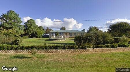 Google street view for 24 Aldershot Road, Tenterfield 2372, NSW