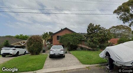 Google street view for 24 Alameda Way, Warriewood 2102, NSW