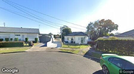 Google street view for 1 Alam Street, Blacktown 2148, NSW