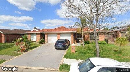 Google street view for 32 Aldebaran Street, Cranebrook 2749, NSW