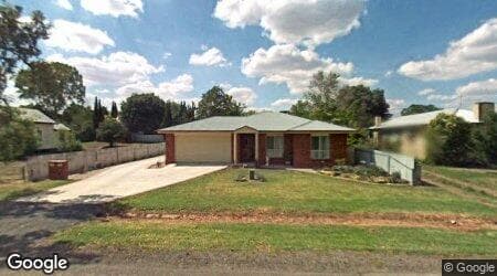 Google street view for 4 Albert Street, Corowa 2646, NSW