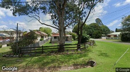 Google street view for 4 Adelaide Street, New Berrima 2577, NSW