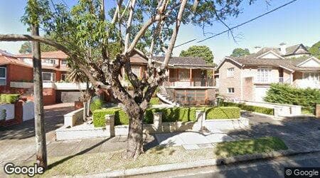 Google street view for 7 Agnes Street, Strathfield 2135, NSW