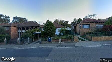 Google street view for 4/50 Alexandra Avenue, Westmead 2145, NSW