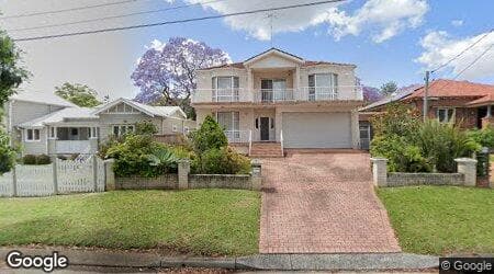Google street view for 18 Addington Avenue, Ryde 2112, NSW