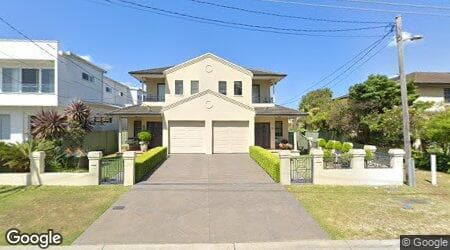 Google street view for 13 Albert Avenue, Sylvania 2224, NSW