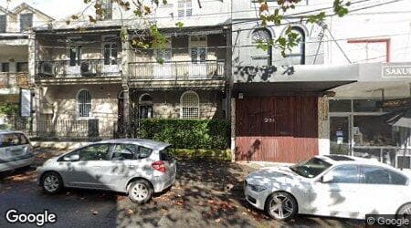 Google street view for 61 Albion Street, Surry Hills 2010, NSW
