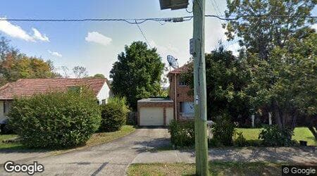 Google street view for 3 Alanas Avenue, Oatlands 2117, NSW