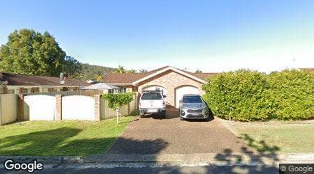 Google street view for 2/4 Alex Close, Ourimbah 2258, NSW