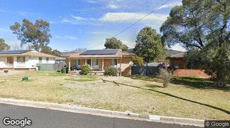 Google street view for 32 Adams Street, Mudgee 2850, NSW