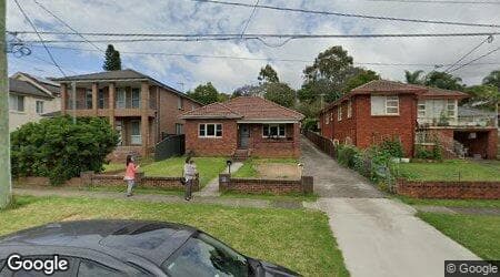 Google street view for 1/13 Alexandria Avenue, Eastwood 2122, NSW