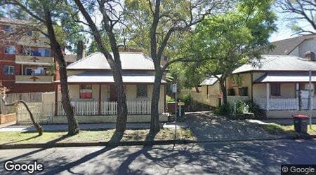 Google street view for 4/52 Albert Street, North Parramatta 2151, NSW