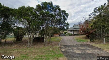 Google street view for 333 Aberglasslyn Road, Aberglasslyn 2320, NSW