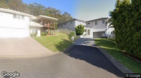 Google street view for 2 Admirals Court, Port Macquarie 2444, NSW
