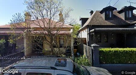 Google street view for 2/9 Adolphus Street, Balmain 2041, NSW