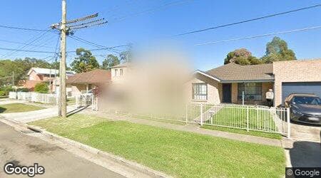 Google street view for 43 Adeline Street, Bass Hill 2197, NSW