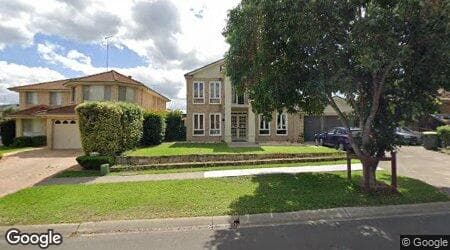 Google street view for 44 Adelphi Street, Rouse Hill 2155, NSW