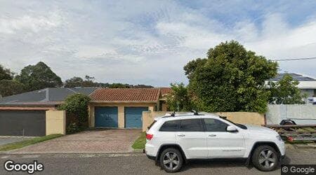 Google street view for 58 Alexander Parade, Arcadia Vale 2283, NSW