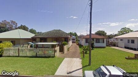 Google street view for 4/38 Albert Street, Warners Bay 2282, NSW