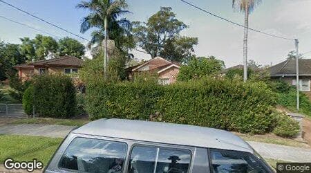 Google street view for 20 Alanas Avenue, Oatlands 2117, NSW