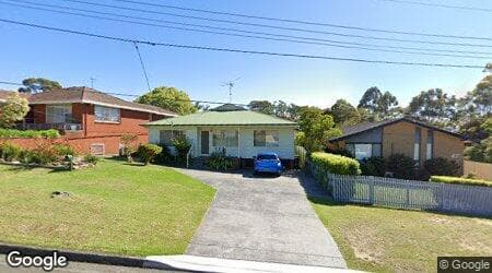 Google street view for 8 Achilles Road, Engadine 2233, NSW