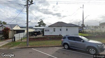 Google street view for 49B Aberdare Street, Cessnock 2325, NSW
