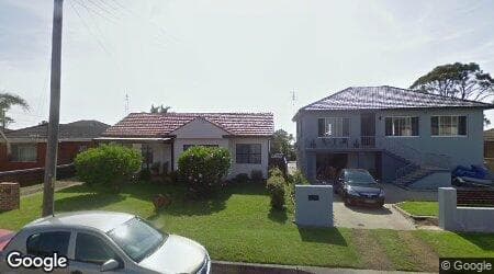Google street view for 2 Abelia Street, Barrack Heights 2528, NSW