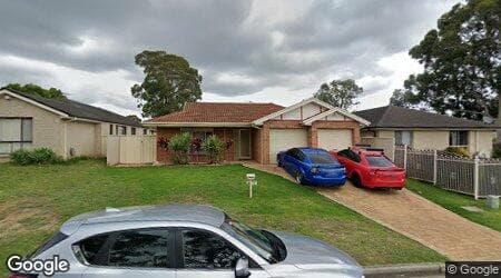 Google street view for 42 Acacia Avenue, Ruse 2560, NSW