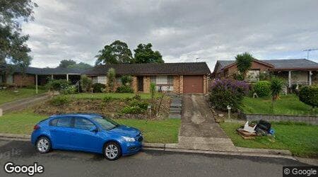 Google street view for 34 Akuna Avenue, Bradbury 2560, NSW