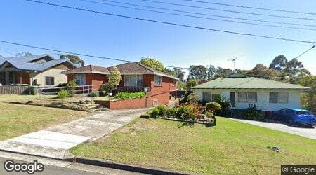 Google street view for 67 Achilles Road, Engadine 2233, NSW