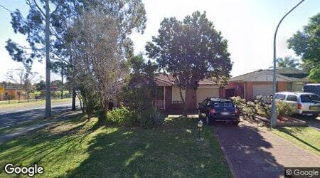 Google street view for 17/105-109 Albert Street, Werrington 2747, NSW