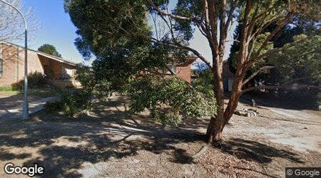 Google street view for 59 Akuna Avenue, Bradbury 2560, NSW