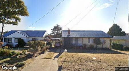 Google street view for 14 Adams Avenue, Cooma 2630, NSW
