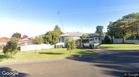 Google street view for 20 Alexandra Street, Parkes 2870, NSW