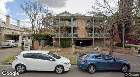 Google street view for 29/72-78 Albert Street, North Parramatta 2151, NSW
