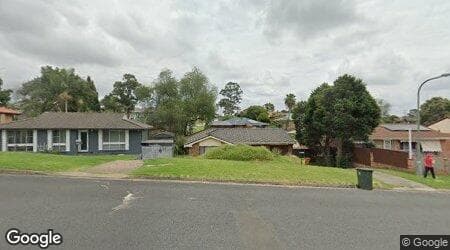 Google street view for 20 Aberdeen Road, St Andrews 2566, NSW