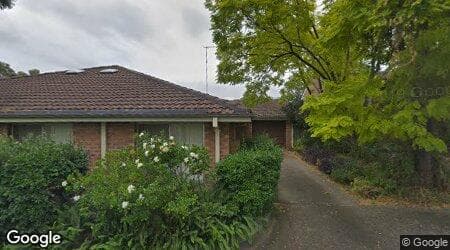 Google street view for 2/60 Adderton Road, Carlingford 2118, NSW