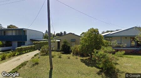 Google street view for 105 Ainslie Parade, Tomakin 2537, NSW