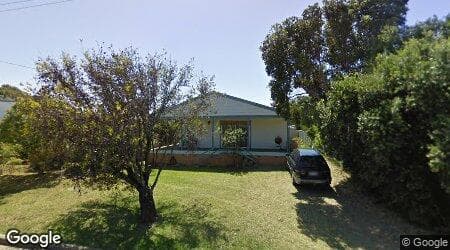 Google street view for 105 Ainslie Parade, Tomakin 2537, NSW