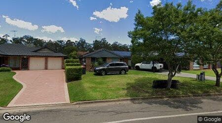 Google street view for 54 Alexander Street, Bligh Park 2756, NSW
