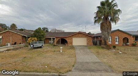 Google street view for 74 Acacia Drive, Muswellbrook 2333, NSW
