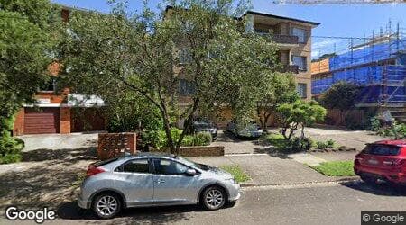 Google street view for 12/1-2 Alexandra Parade, Rockdale 2216, NSW