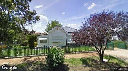 Google street view for 79 Adams Street, Cootamundra 2590, NSW