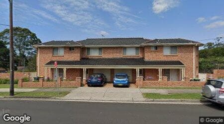 Google street view for 100 Adelaide Street, Meadowbank 2114, NSW