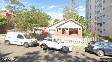 Google street view for 103/7-9 Abbott Street, Cammeray 2062, NSW