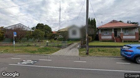 Google street view for 144 Aberglasslyn Road, Rutherford 2320, NSW